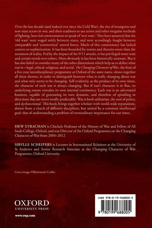 Produktbild: The Changing Character of War