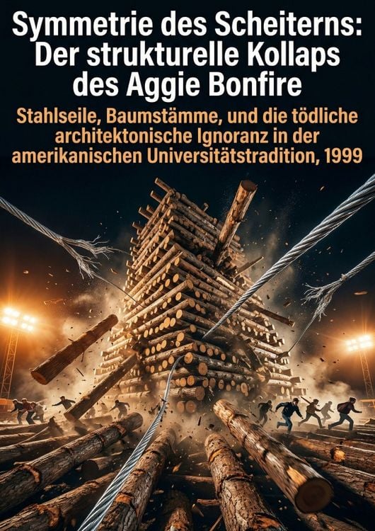 Produktbild: Symmetrie des Scheiterns: Der strukturelle Kollaps des Aggie Bonfire