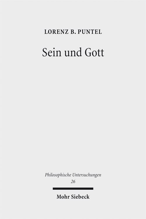 Produktbild: Sein und Gott