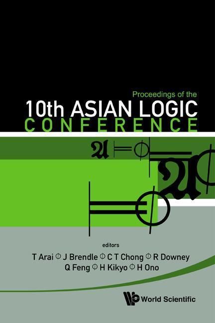 Produktbild: Proceedings of the 10th Asian Logic Conference