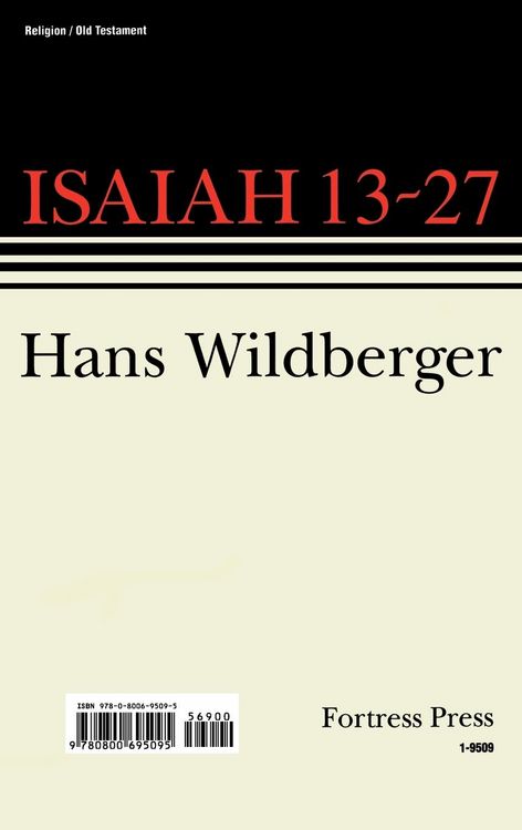 Produktbild: Isaiah 13 to 27