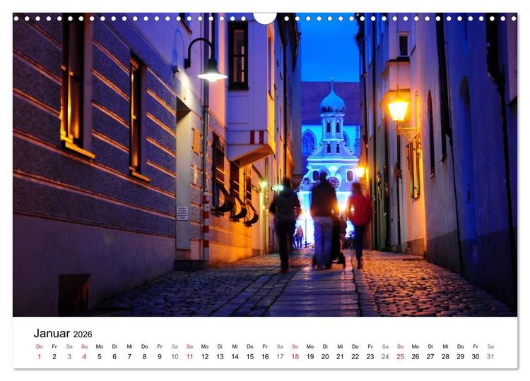 Produktbild: Augsburg &ndash; Die Highlights der schw&auml;bischen Metropole (Wandkalender 2026 DIN A3 quer), CALVENDO Monatskalender