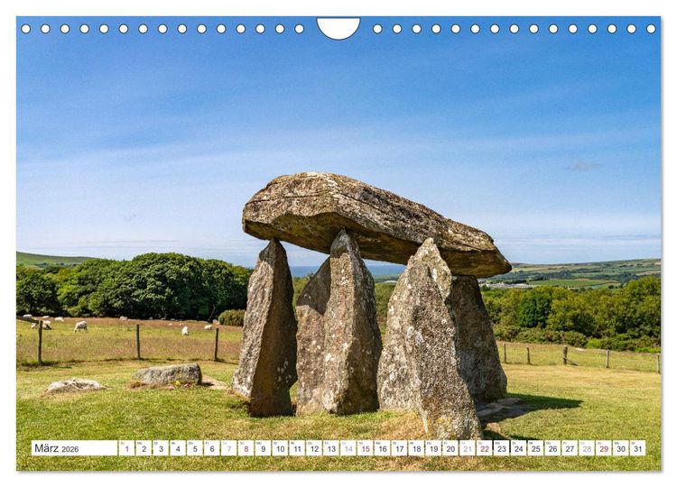 Produktbild: Gro&szlig;britannien - Wales (Wandkalender 2026 DIN A4 quer), CALVENDO Monatskalender