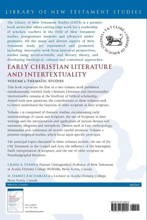 Produktbild: Early Christian Literature and Intertextuality