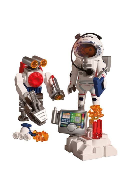 Produktbild: PLAYMOBIL 72014 ESA: Astronaut mit Roboter