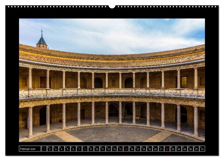 Produktbild: Andalusien - Die Seele Spaniens (hochwertiger Premium Wandkalender 2026 DIN A2 quer), Kunstdruck in Hochglanz