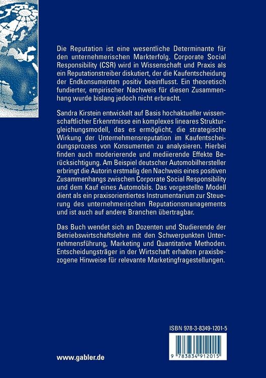 Produktbild: Unternehmensreputation