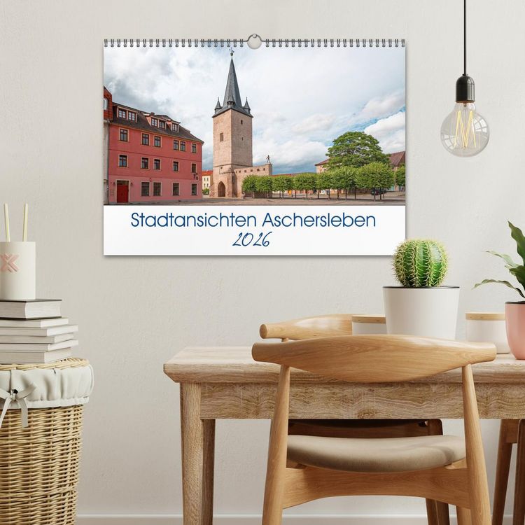 Produktbild: Stadtansichten Aschersleben (Wandkalender 2026 DIN A3 quer), CALVENDO Monatskalender