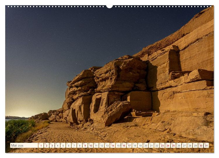 Produktbild: Pharaonisches &Auml;gypten (Wandkalender 2026 DIN A2 quer), CALVENDO Monatskalender