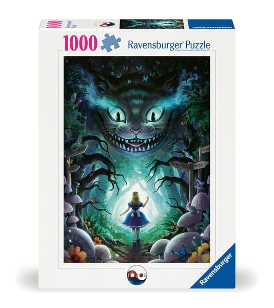 Produktbild: Erwachsenenpuzzle 1000 Teile - Abenteuer mit Alice