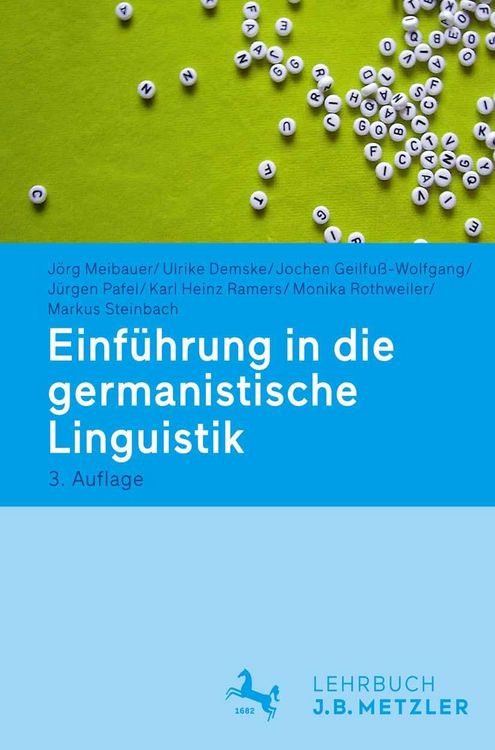 Produktbild: Einf&uuml;hrung in die germanistische Linguistik