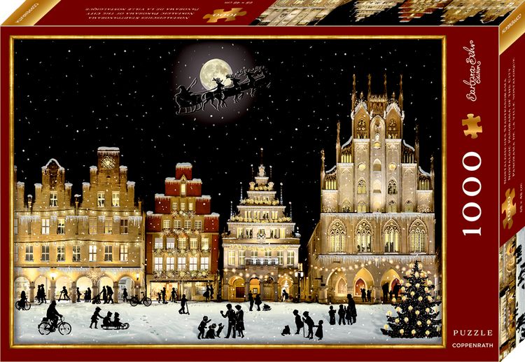 Produktbild: Puzzle &ndash; Nostalgisches Stadtpanorama