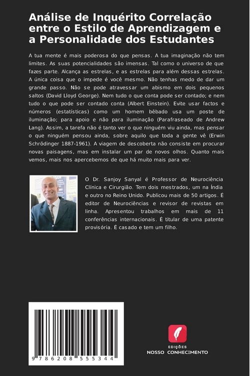Produktbild: An&aacute;lise de Inqu&eacute;rito Correla&ccedil;&atilde;o entre o Estilo de Aprendizagem e a Personalidade dos Estudantes