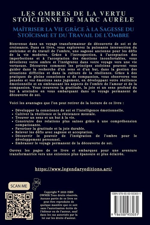 Produktbild: Les Ombres de la Vertu Sto&iuml;cienne de Marc Aur&egrave;le