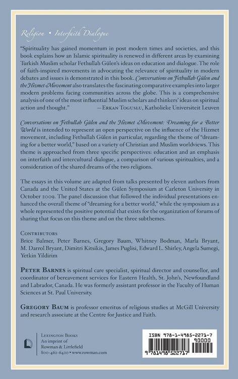 Produktbild: Conversations on Fethullah G&uuml;len and the Hizmet Movement