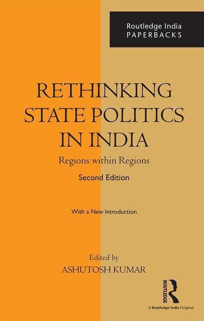 Produktbild: Rethinking State Politics in India