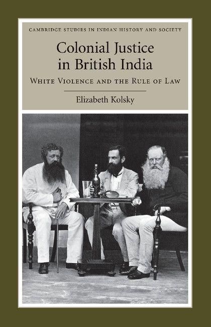 Produktbild: Colonial Justice in British India