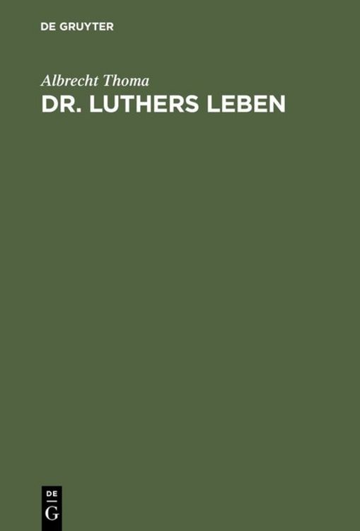 Produktbild: Dr. Luthers Leben