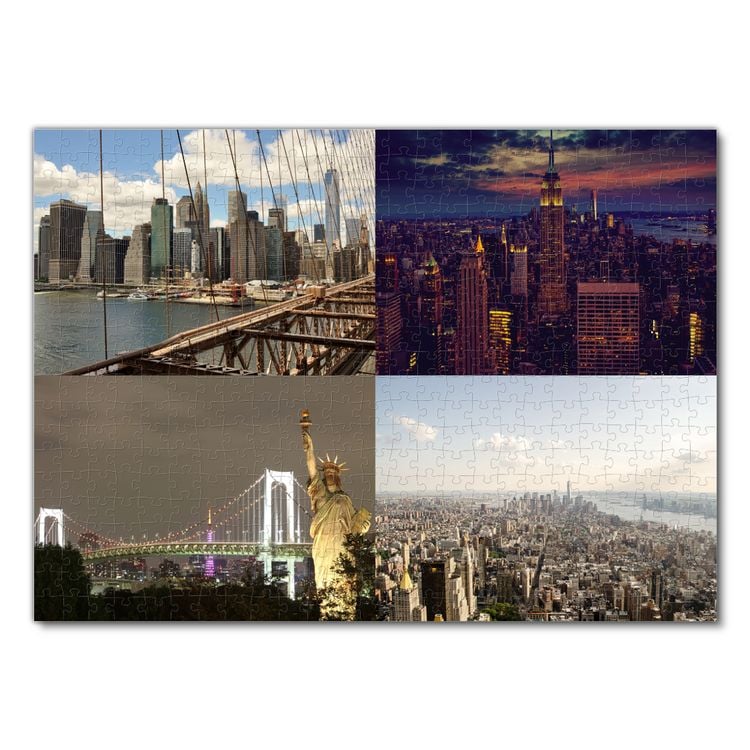 Produktbild: Lais Puzzle Collage New York 500 Teile