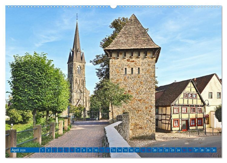 Produktbild: Romantisches RINTELN (Wandkalender 2026 DIN A2 quer), CALVENDO Monatskalender