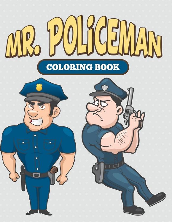 Produktbild: Mr. Policeman Coloring Book
