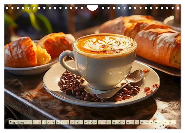 Produktbild: Mein Kaffee meine Bar (Wandkalender 2026 DIN A4 quer), CALVENDO Monatskalender