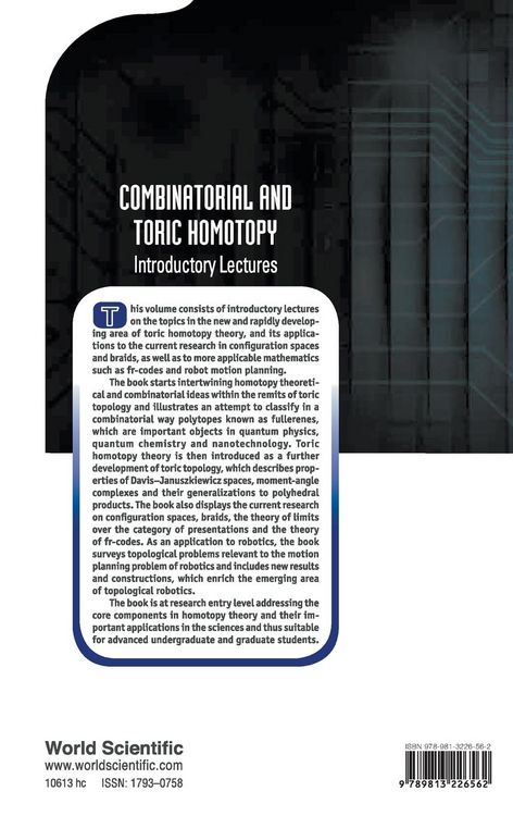 Produktbild: COMBINATORIAL AND TORIC HOMOTOPY