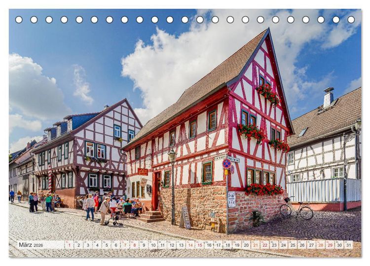Produktbild: Seligenstadt Impressionen (Tischkalender 2026 DIN A5 quer), CALVENDO Monatskalender