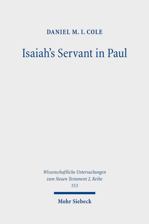 Produktbild: Isaiah's Servant in Paul