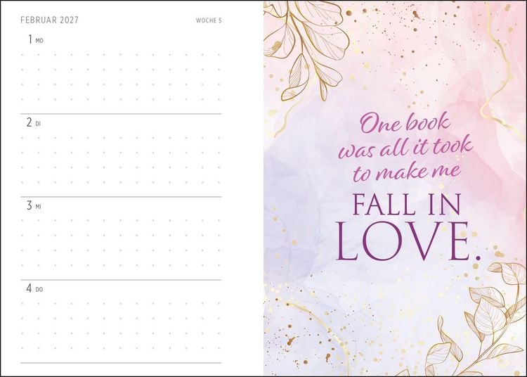 Produktbild: Buchkalender 2027: In my Romance Era