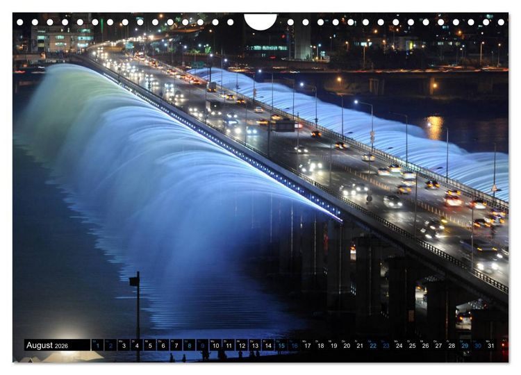 Produktbild: Seoul - Metropole zwischen Tradition und Moderne (Wandkalender 2026 DIN A4 quer), CALVENDO Monatskalender