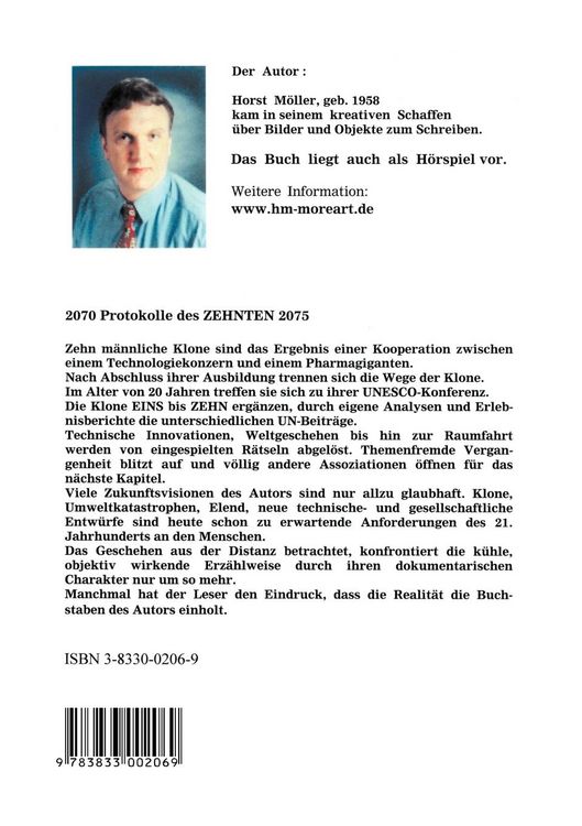 Produktbild: 2070 Protokolle des ZEHNTEN 2075