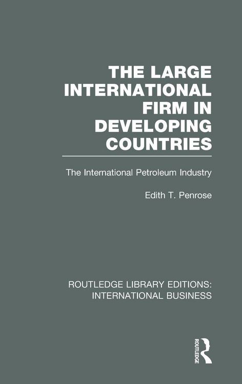 Produktbild: The Large International Firm (RLE International Business)