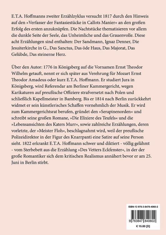 Produktbild: Nachtst&uuml;cke (Gro&szlig;druck)