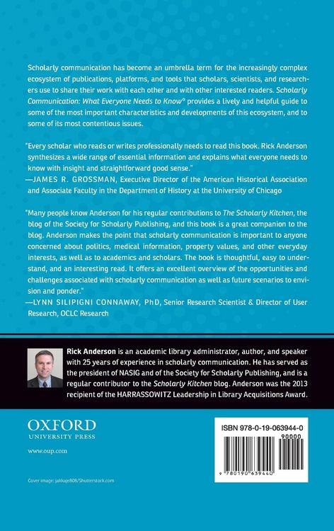 Produktbild: Scholarly Communication