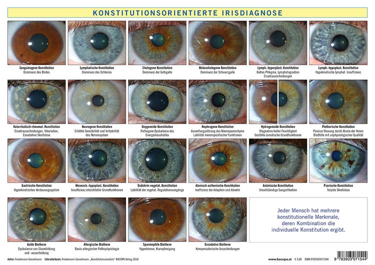 Produktbild: Konstitutionsorientierte Irisdiagnose