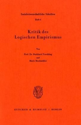 Produktbild: Tuschling, B: Kritik d. Logischen Empirismus