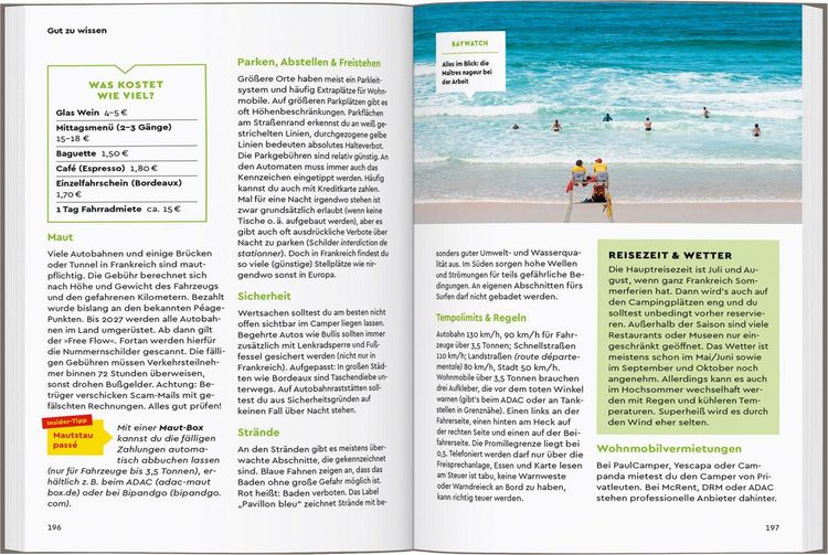 Produktbild: MARCO POLO Camper Guide Franz&ouml;sische Atlantikk&uuml;ste