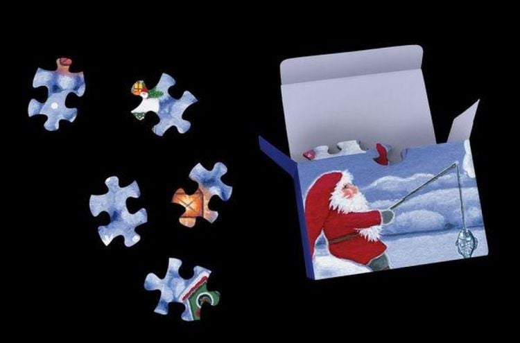 Produktbild: Puzzle-Adventskalender &raquo;Tomtes Weihnachtszauber&laquo;