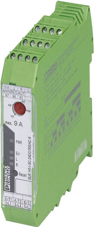 Produktbild: Phoenix Contact ELR H5-I-SC- 24DC/500AC-2 Motorsch&uuml;tz 24 V/DC 2.4A 1St.