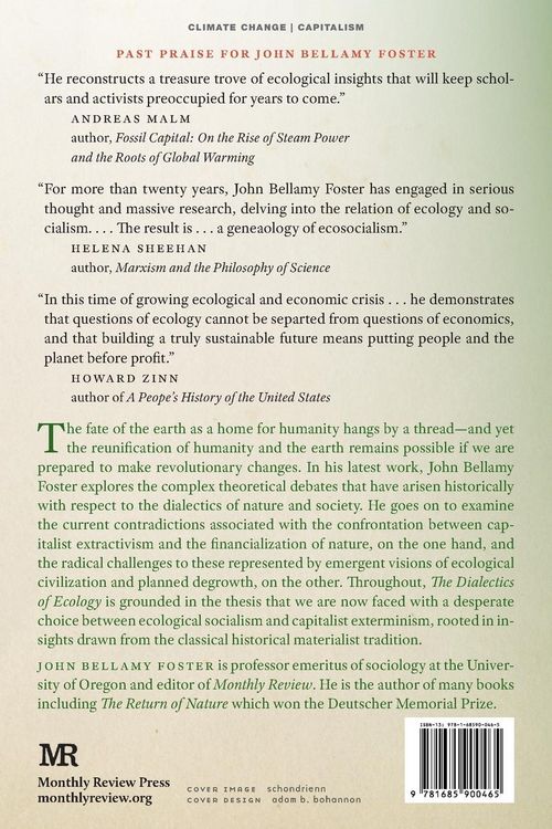 Produktbild: The Dialectics of Ecology