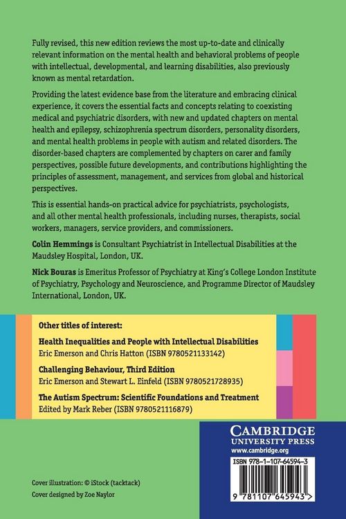 Produktbild: Psychiatric and Behavioral Disorders in Intellectual and Developmental Disabilities