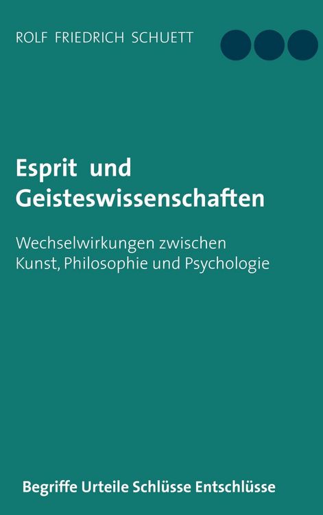 Produktbild: Esprit und Geisteswissenschaften
