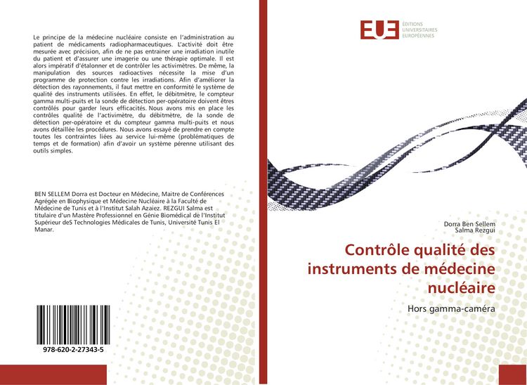 Produktbild: Contr&ocirc;le qualit&eacute; des instruments de m&eacute;decine nucl&eacute;aire