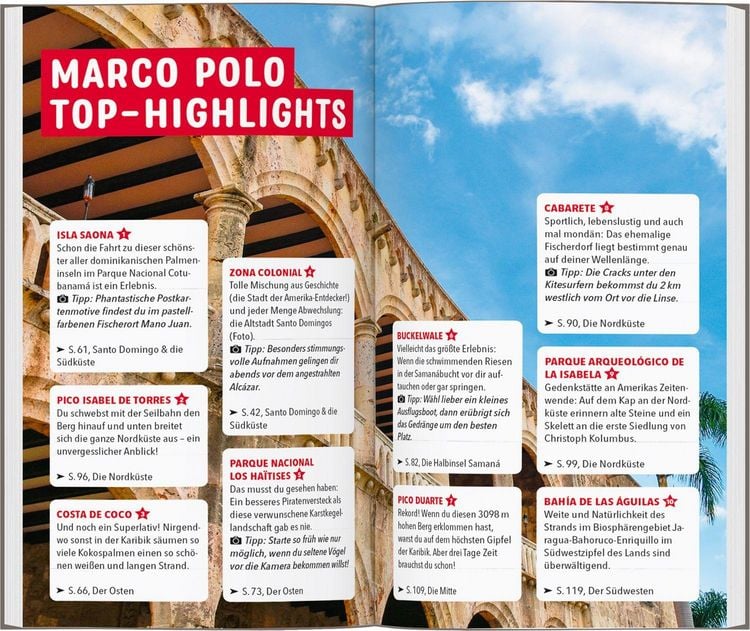 Produktbild: MARCO POLO Reisef&uuml;hrer Dominikanische Republik