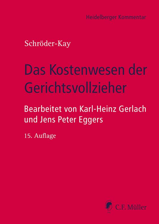 Produktbild: Das Kostenwesen der Gerichtsvollzieher
