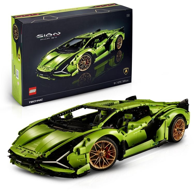 Produktbild: LEGO Technic 42115 Lamborghini Si&aacute;n FKP 37 Rennwagen f&uuml;r Erwachsene