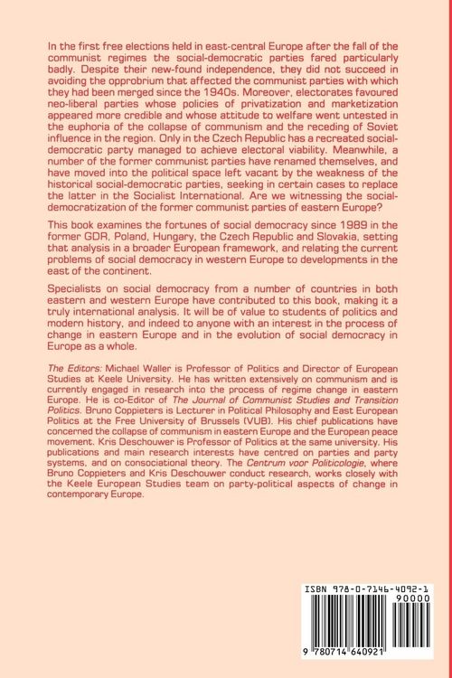 Produktbild: Social Democracy in a Post-communist Europe