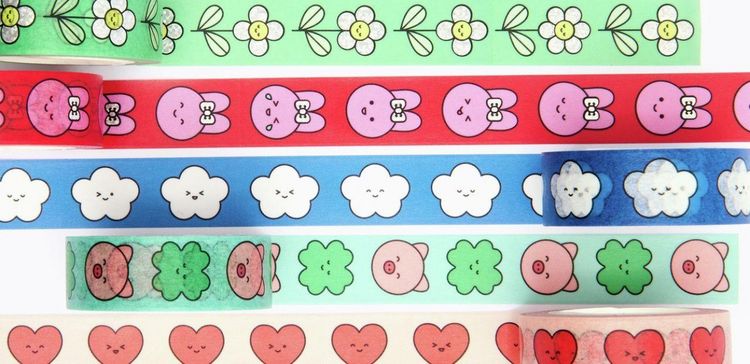 Produktbild: Tape Set Chingu , 5 Stk, 1,5 cm x 10 m