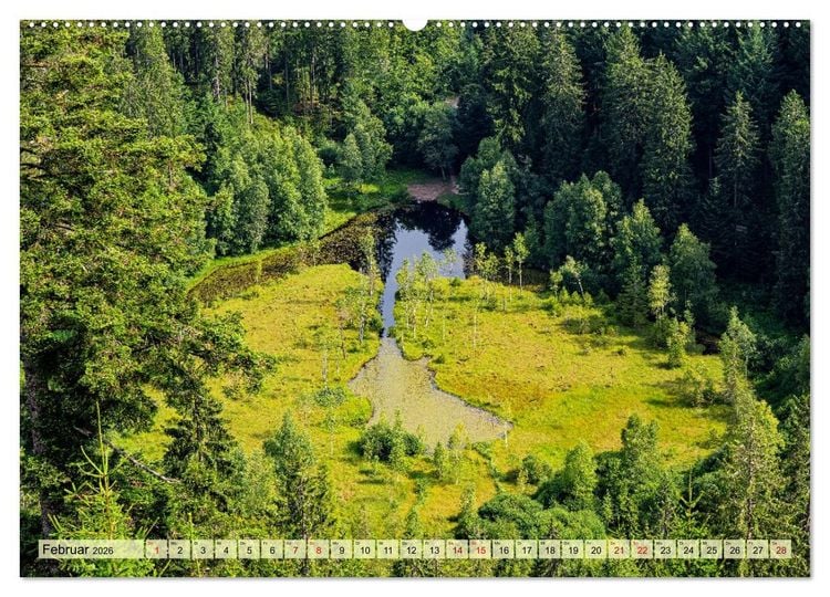 Produktbild: Karseen im Nordschwarzwald (hochwertiger Premium Wandkalender 2026 DIN A2 quer), Kunstdruck in Hochglanz